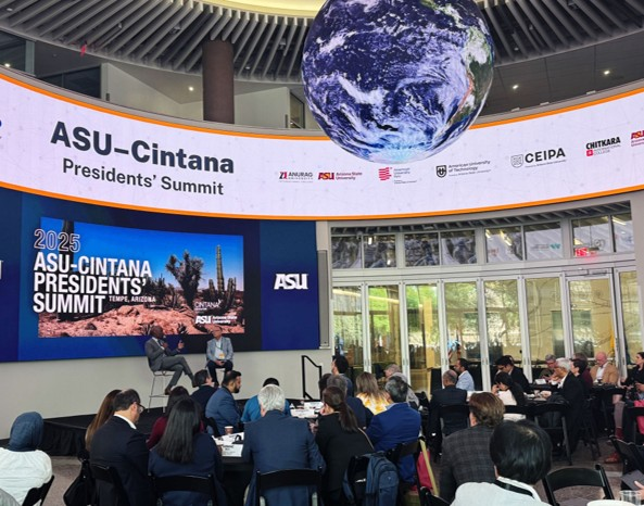 Idén is részt vett a METU az ASU-Cintana Presidents Summit rendezvényén