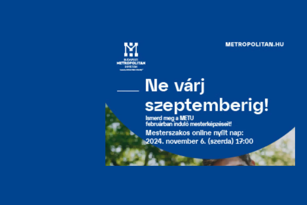 Keresztféléves online mesterszakos nyílt nap