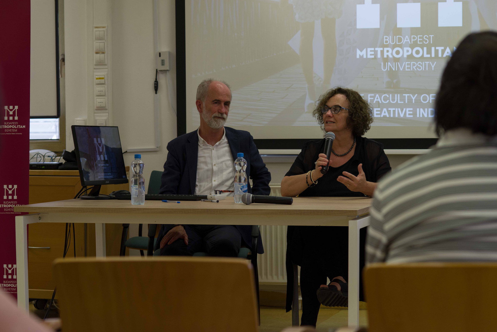 An American delegation visited Budapest Metropolitan University as part of the Hungarian Summit 2025.